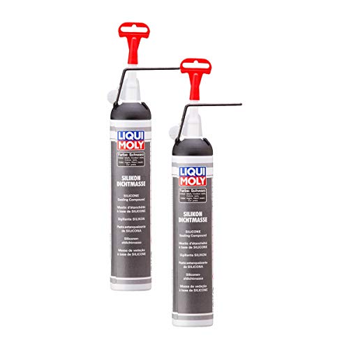 2x LIQUI MOLY 6185 Silikon-Dichtmasse schwarz Dichtmittel 200ml 2x LIQUI MOLY 6185 Silikon-Dichtmasse schwarz Dichtmittel 200ml von Liqui Moly