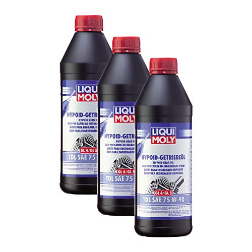 3x LIQUI MOLY 1407 Hypoid-Getriebeöl TDL SAE 75W-90 1L 3x LIQUI MOLY 1407 Hypoid-Getriebeöl TDL SAE 75W-90 1L von Liqui Moly