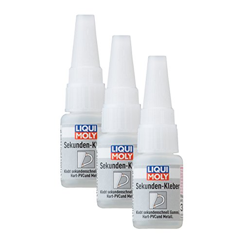 3x LIQUI MOLY 3805 Sekunden-Kleber Super Glue Instant 10g 3x LIQUI MOLY 3805 Sekunden-Kleber Super Glue Instant 10g von Liqui Moly