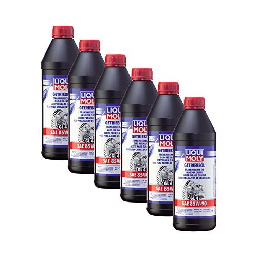 6x LIQUI MOLY 1030 Mineralisches Getriebeöl (GL4) SAE 85W-90 1L von Liqui Moly