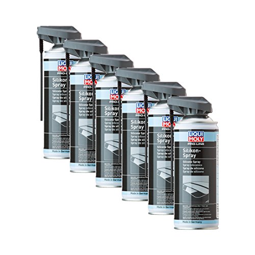 6x LIQUI MOLY 7389 Pro-Line Silikon-Spray Kunststoff Metall Gummi Holz 400 von Liqui Moly