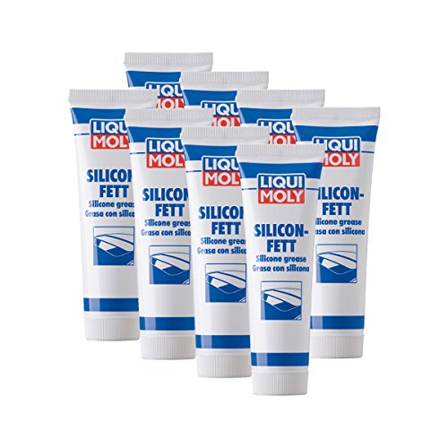 8x LIQUI MOLY 3312 Silicon-Fett transparent Silikonfett Paste Schmiermittel 100g von Liqui Moly