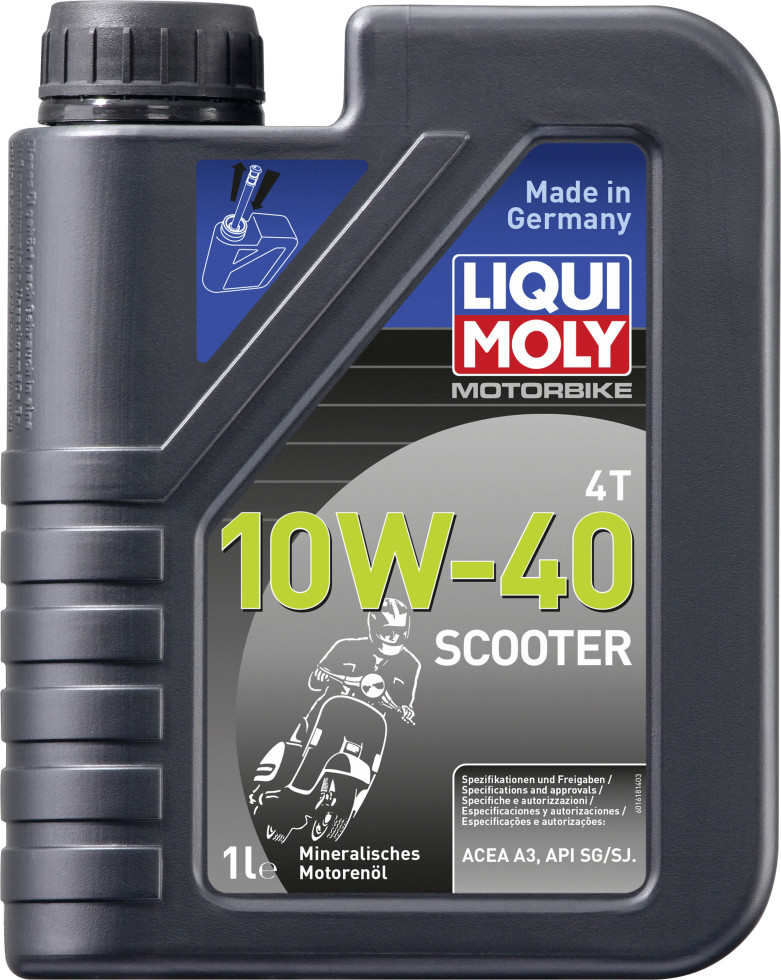 Liqui Moly 4-Takt Motoröl 4T 10W-40 Scooter 1 L Liqui Moly 4-Takt Motoröl 4T 10W-40 Scooter 1 L von Liqui Moly