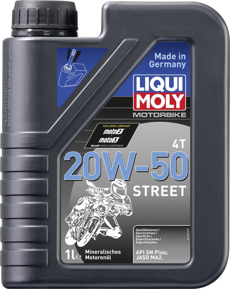 Liqui Moly 4-Takt Motoröl 4T 20W-50 Street 1 L von Liqui Moly