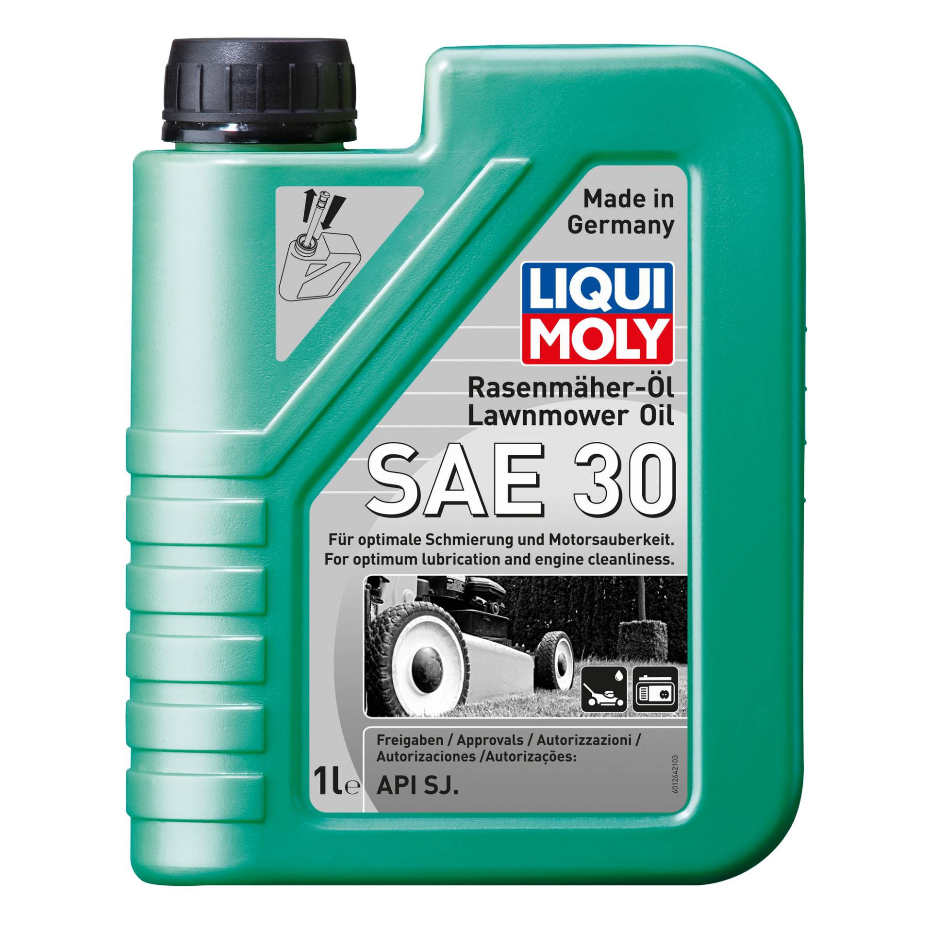 Liqui Moly Einbereichs-Motoröl für Rasenmäher 'SAE 30' 1 l von Liqui Moly