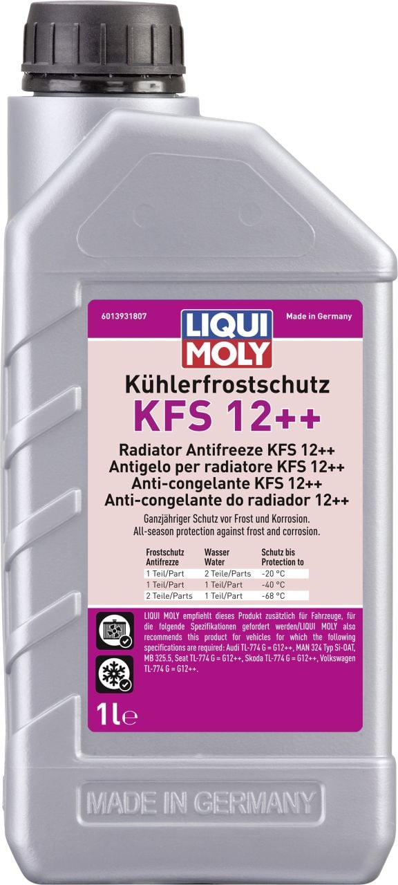 Liqui Moly Kühlerfrostschutz KFS 12++ 1 L von Liqui Moly