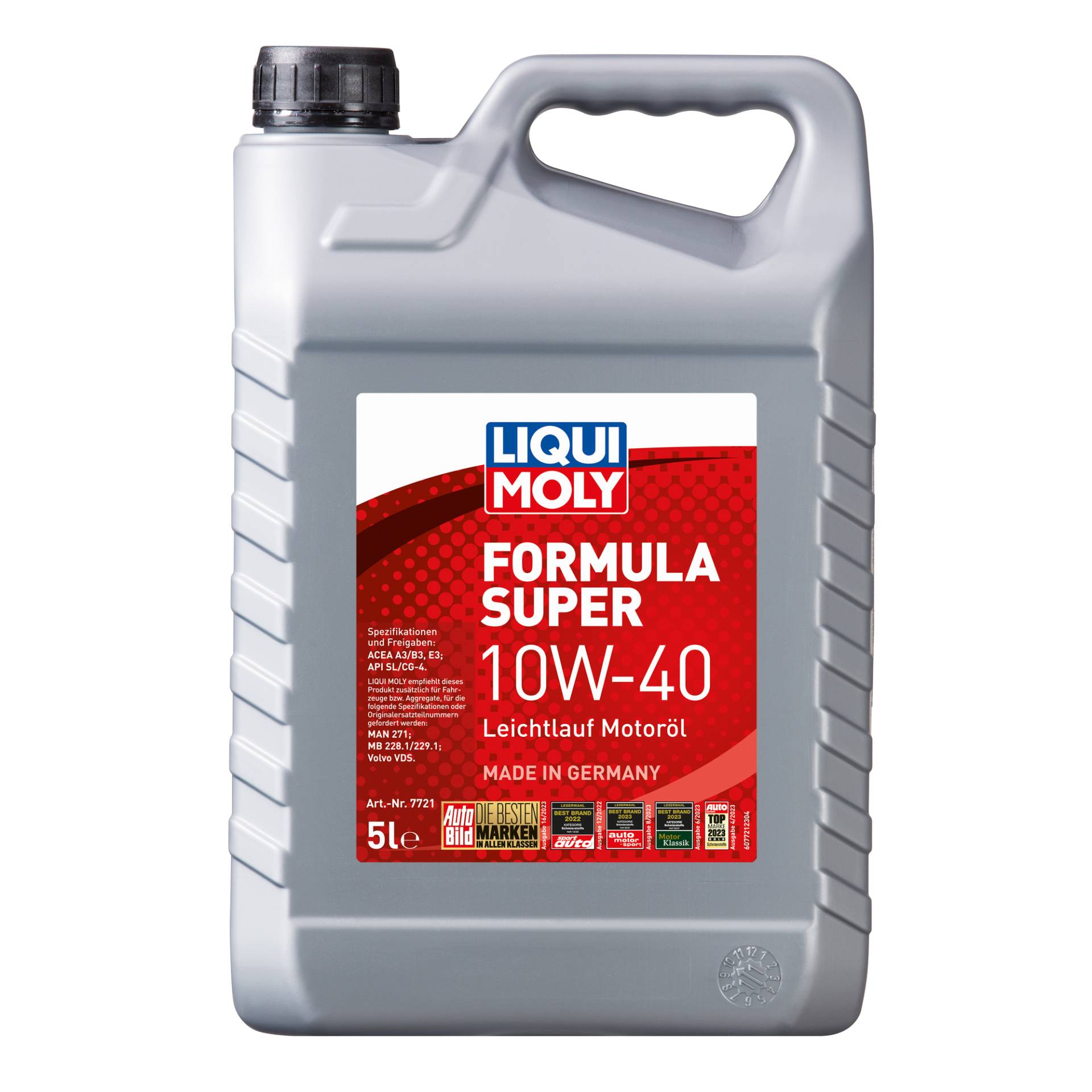Liqui Moly Leichtlauf-Motoröl 'Formula Super 10W-40' 5 l Liqui Moly Leichtlauf-Motoröl 'Formula Super 10W-40' 5 l von Liqui Moly