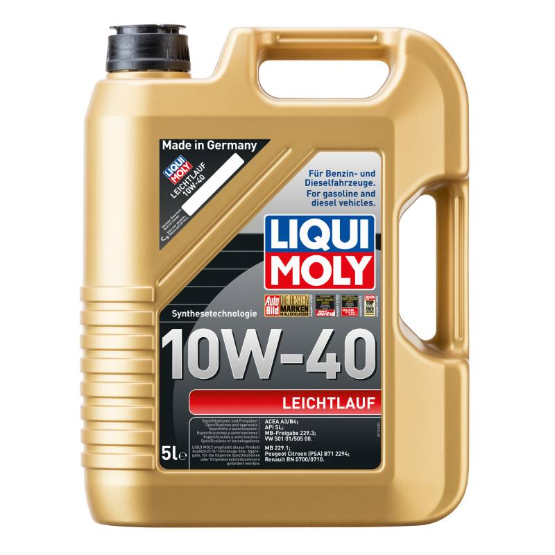 Liqui Moly Leichtlauf-Motoröl '10W-40' 5 l von Liqui Moly