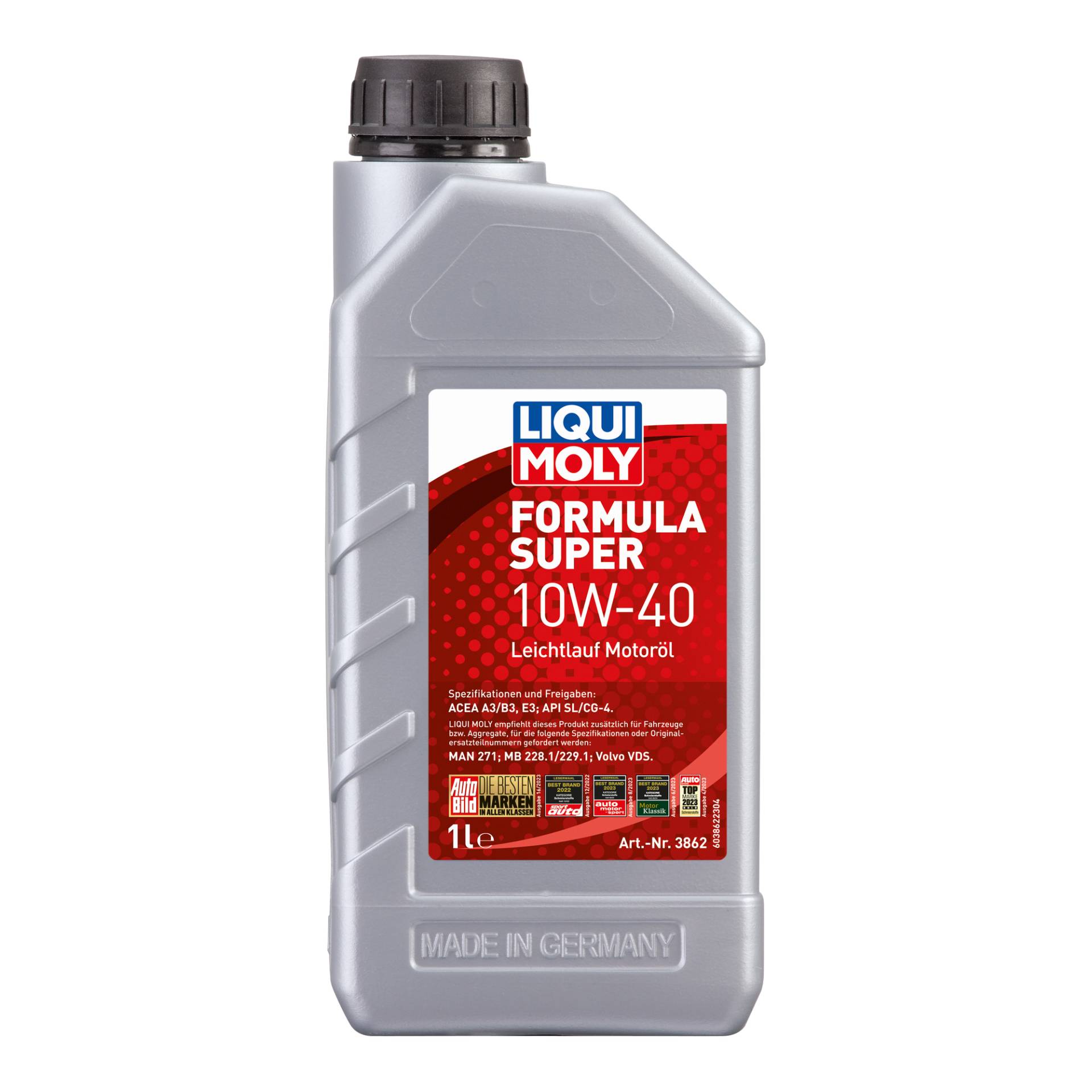 Liqui Moly Leichtlauf-Motoröl 'Formula Super 10W-40' 1 l Liqui Moly Leichtlauf-Motoröl 'Formula Super 10W-40' 1 l von Liqui Moly