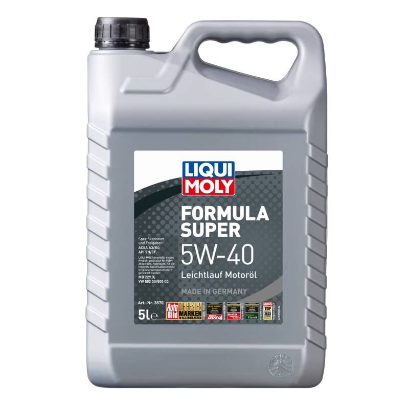 Liqui Moly Leichtlauf-Motoröl 'Formula Super 5W-40' 5 l von Liqui Moly