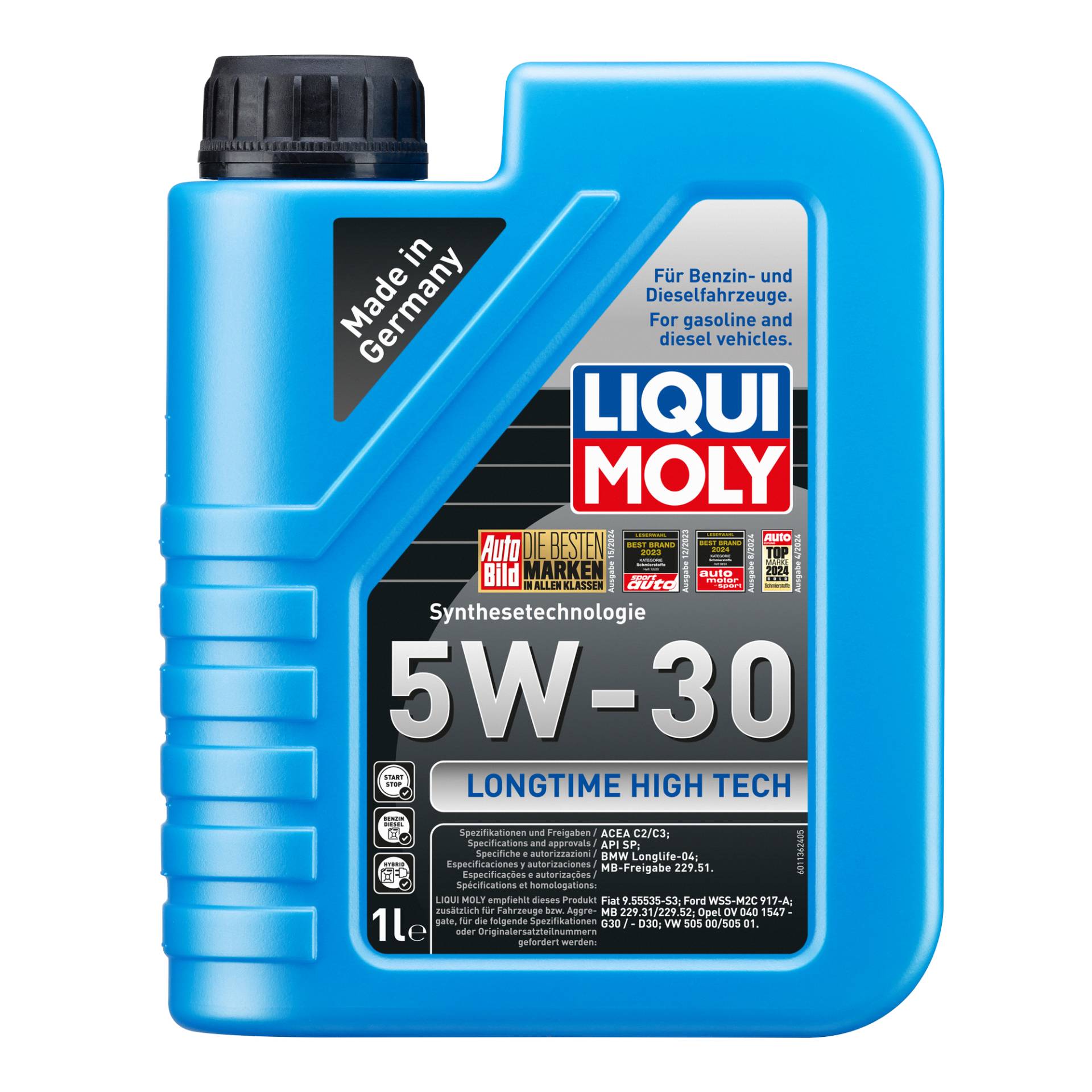 Liqui Moly Leichtlauf-Motoröl 'Longtime High Tech 5W-30' 1 l Liqui Moly Leichtlauf-Motoröl 'Longtime High Tech 5W-30' 1 l von Liqui Moly
