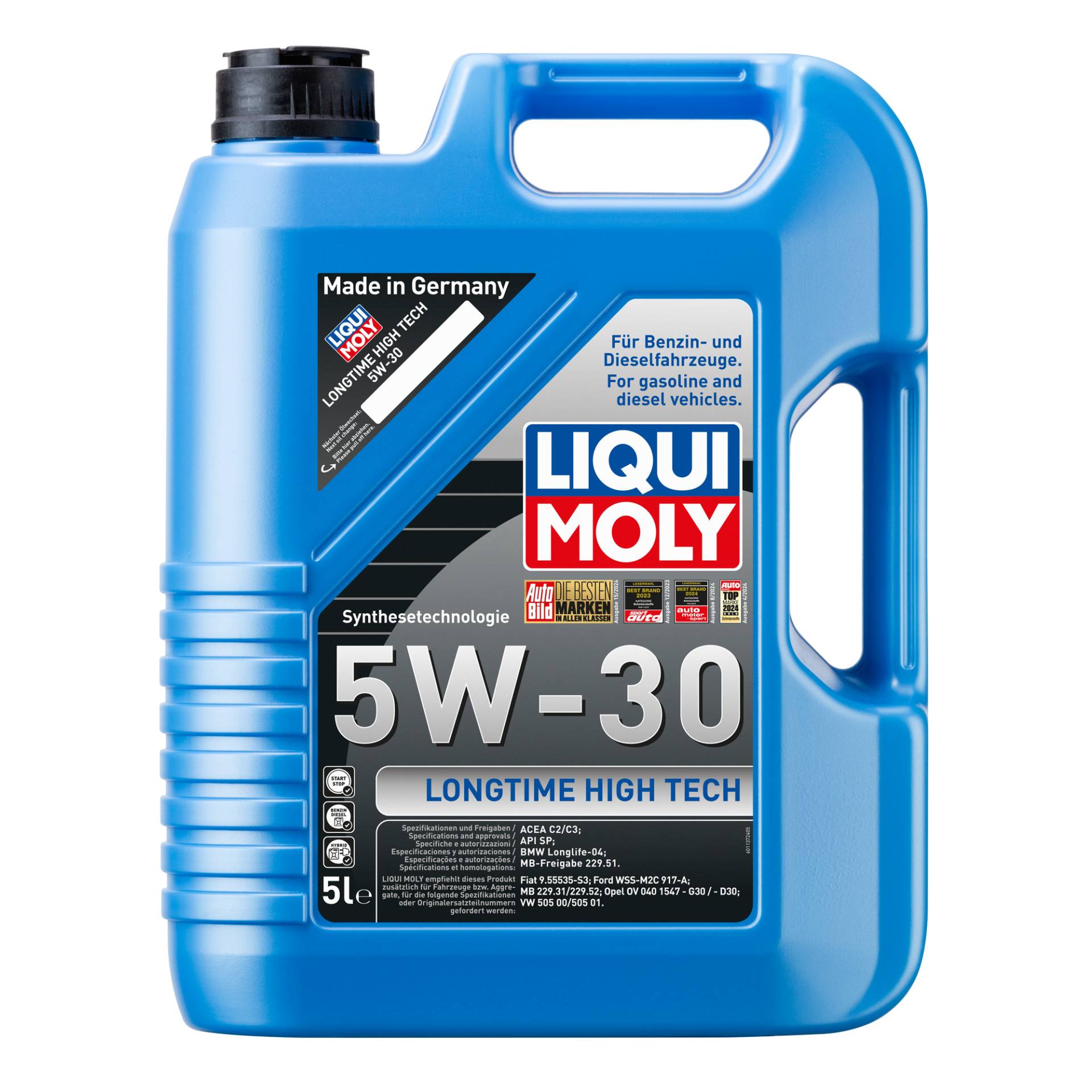 Liqui Moly Leichtlauf-Motoröl 'Longtime High Tech 5W-30' 5 l Liqui Moly Leichtlauf-Motoröl 'Longtime High Tech 5W-30' 5 l von Liqui Moly