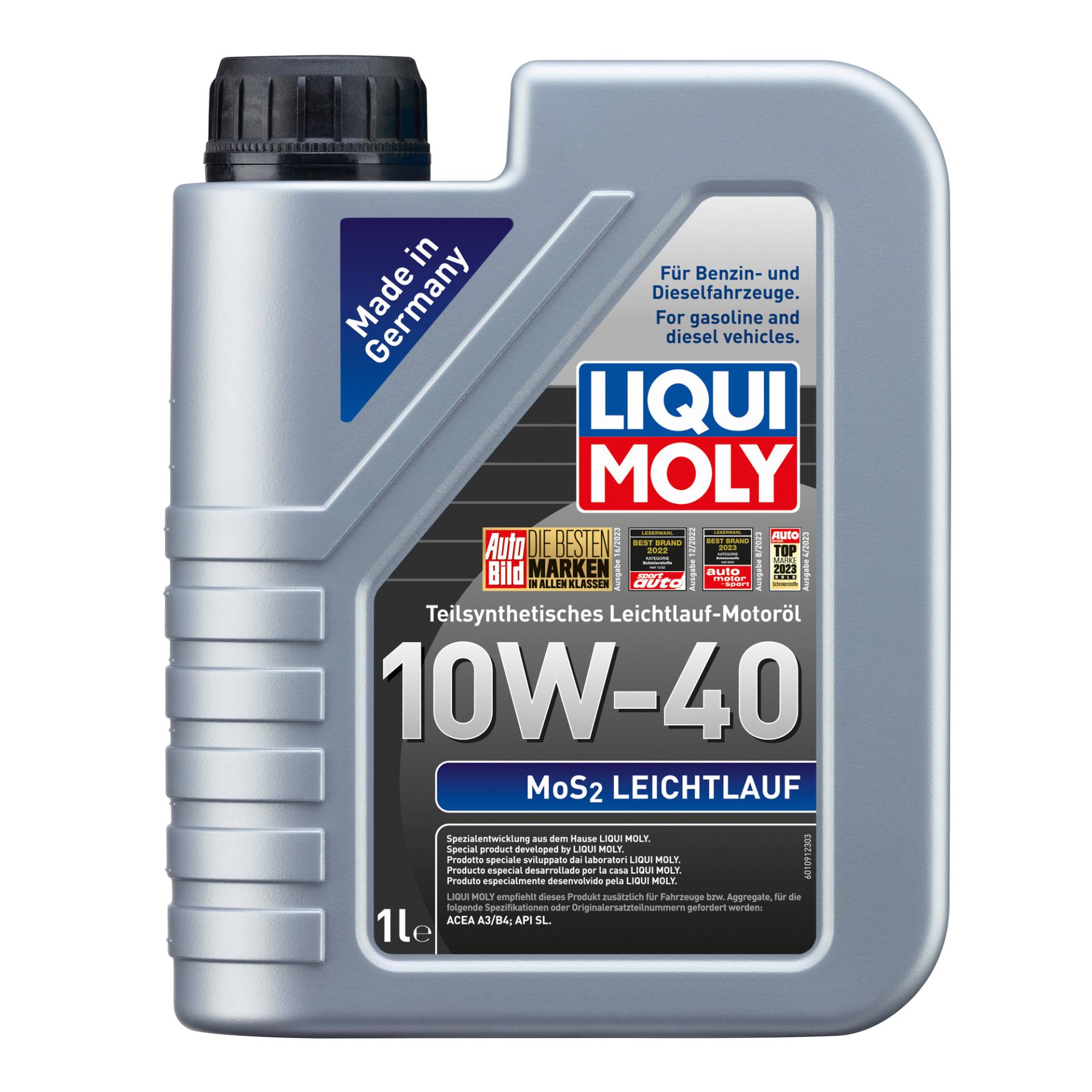 Liqui Moly Leichtlauf-Motoröl MoS₂ '10W-40' 1 l Liqui Moly Leichtlauf-Motoröl MoS₂ '10W-40' 1 l von Liqui Moly