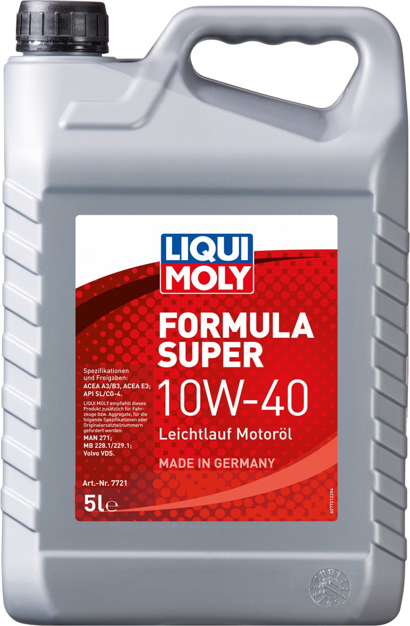 Liqui Moly Motoröl Formula Super 10W-40 5 L von Liqui Moly