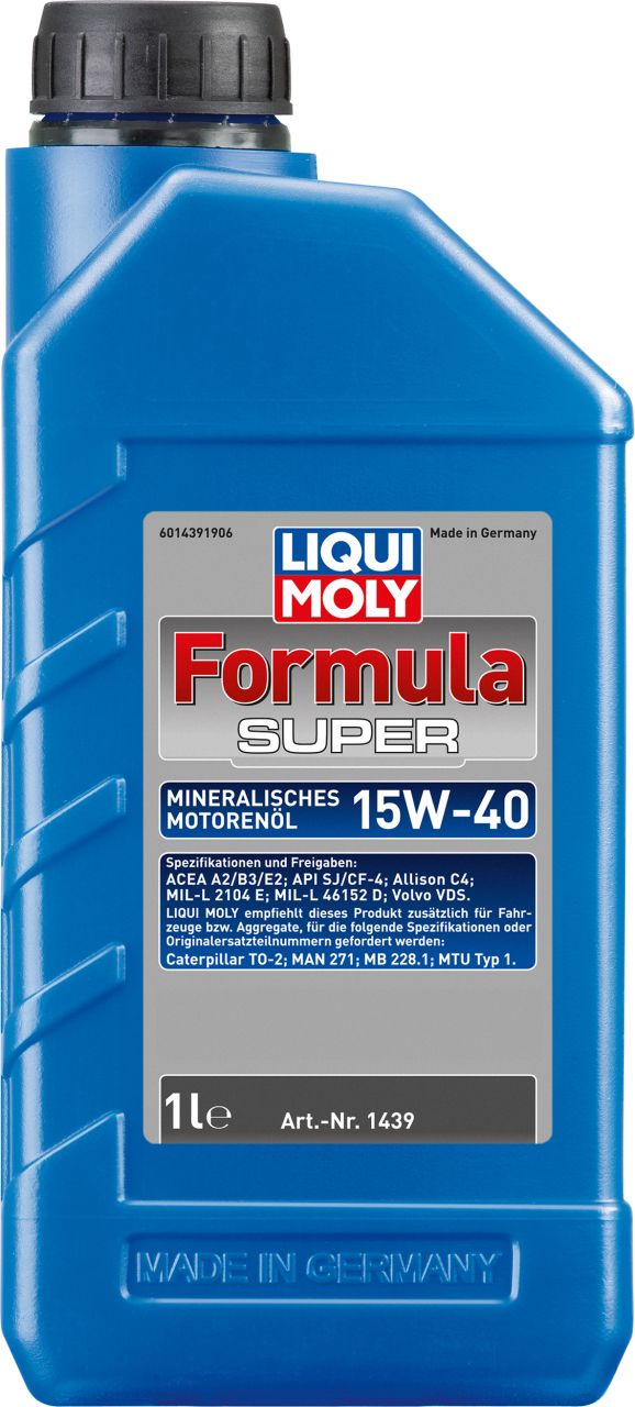 Liqui Moly Motoröl Formula Super 15W-40 1 L von Liqui Moly