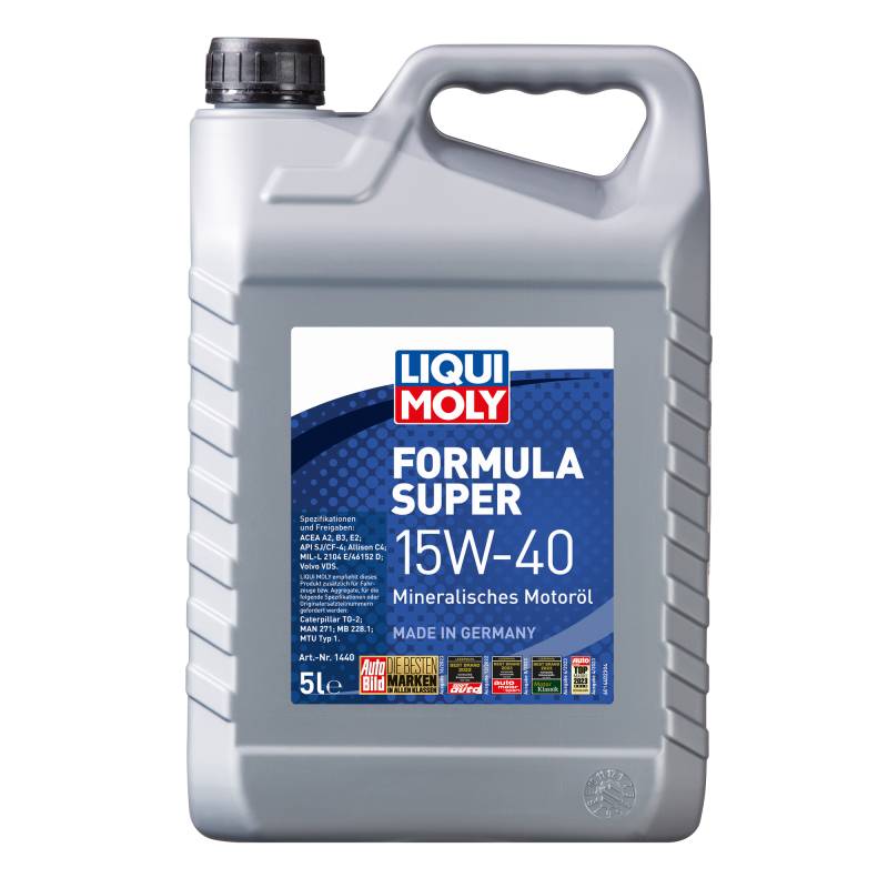 Liqui Moly Motoröl 'Formula Super 15W-40' 5 l von Liqui Moly