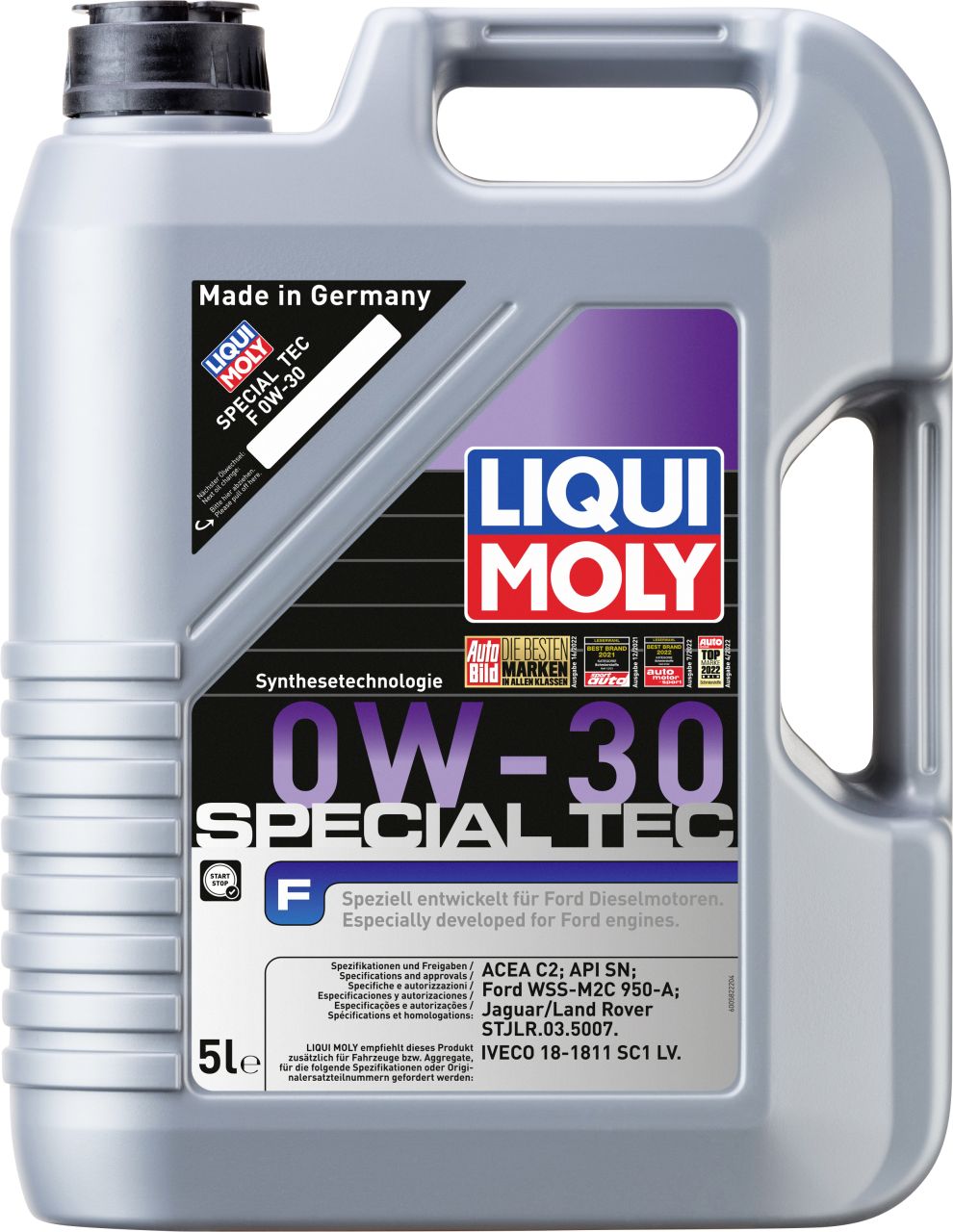 Liqui Moly Motoröl Special Tec F 0W-30 5L von Liqui Moly