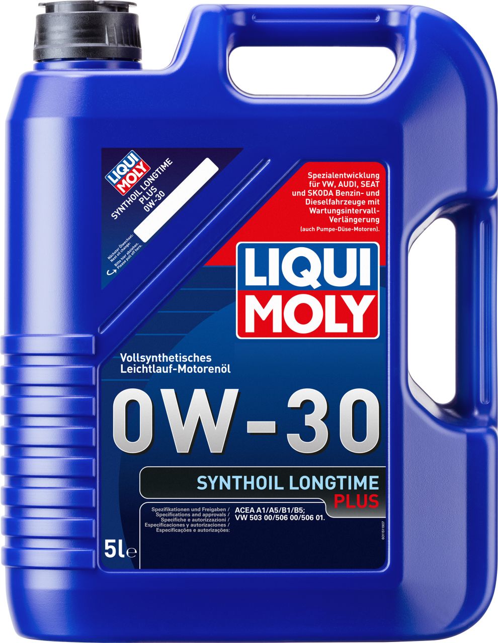 Liqui Moly Motoröl Synthoil Longtime Plus 0W-30 5 L von Liqui Moly