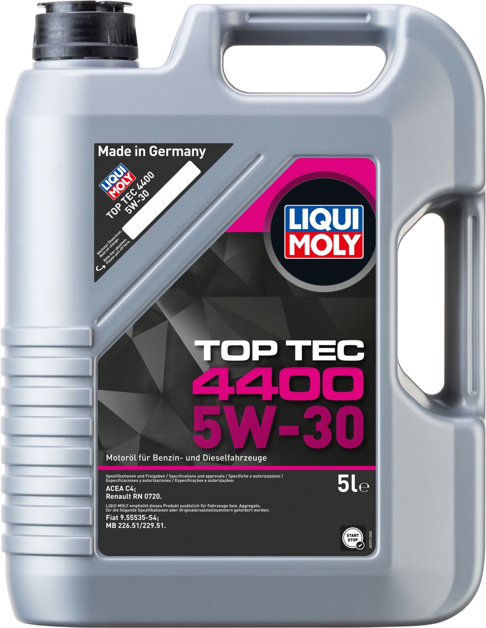 Liqui Moly Motoröl Top Tec 4400 5W-30 5 L von Liqui Moly