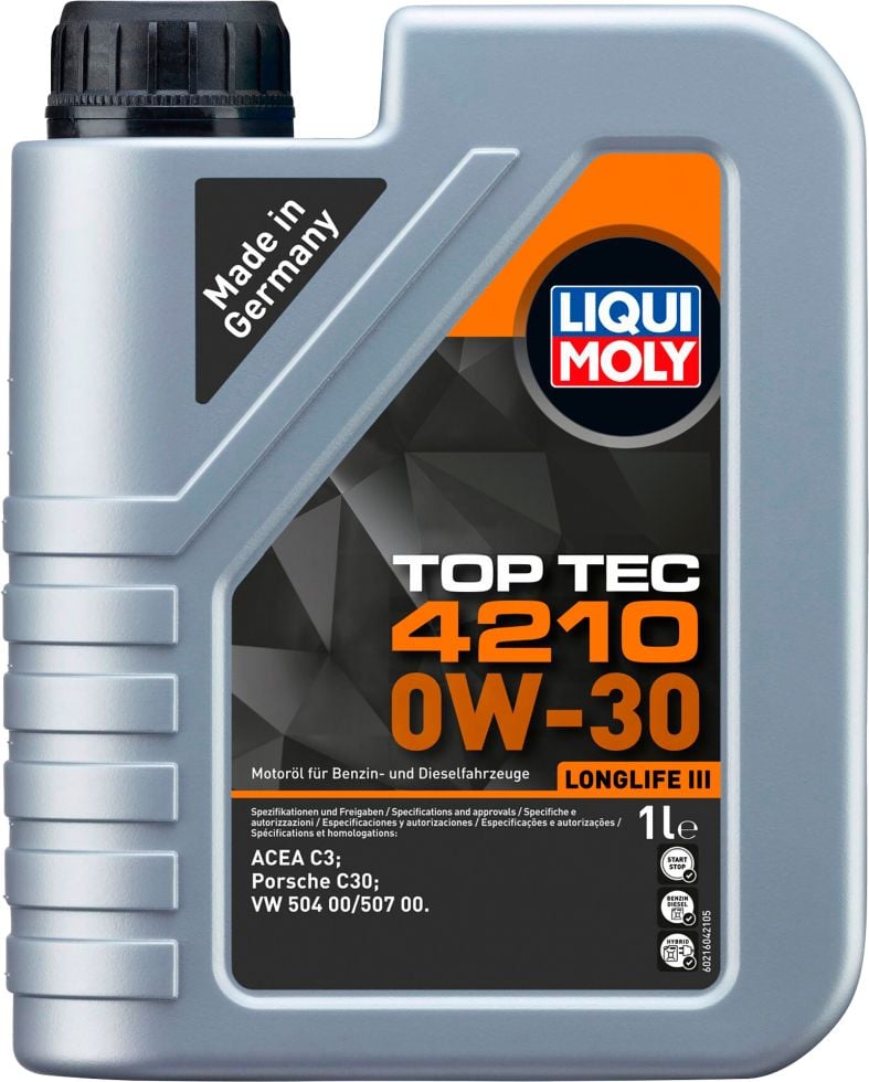 Liqui Moly Motoröl Top Tec 4210 0W-30 1 L von Liqui Moly