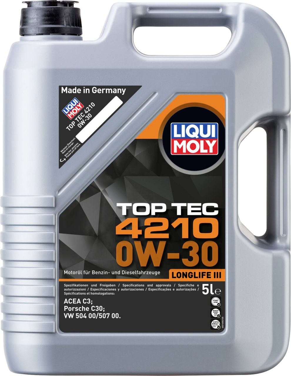 Liqui Moly Motoröl Top Tec 4210 0W-30 5 L von Liqui Moly