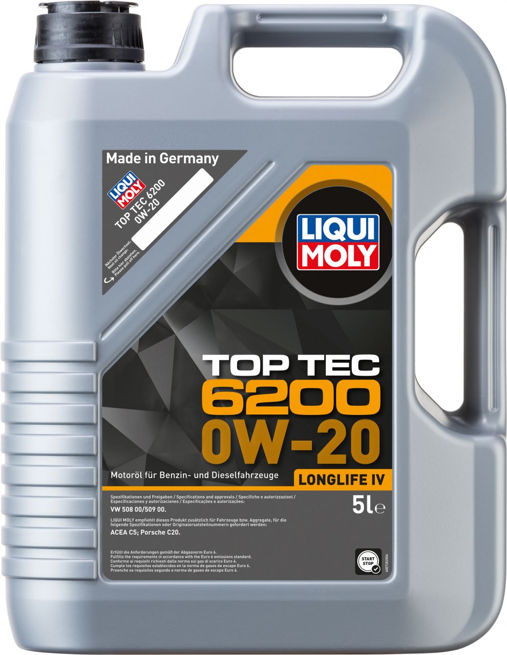 Liqui Moly Motoröl Top Tec 6200 0W-20 5 L von Liqui Moly