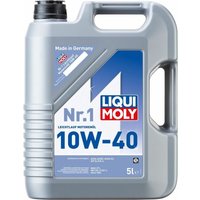 Liqui Moly - Motoröl Nr.1 Leichtlauf 10W-40 5l Ganzjahresöl hoher Verschleißschutz von Liqui Moly