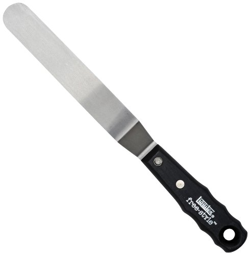 Liquitex 109917 Professional Malmesser mit einer gebürsteten rostfreien Metallklinge für Acrylfarben oder Ölfarben - Malmesser XXL Nr.17 Liquitex 109917 Professional Malmesser mit einer gebürsteten rostfreien Metallklinge für Acrylfarben oder Ölfarben - Malmesser XXL Nr.17 von Liquitex