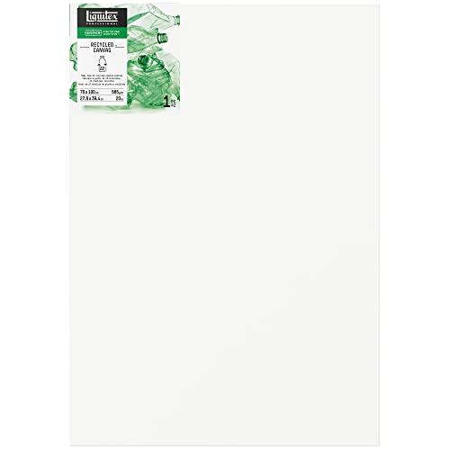 Liquitex 416070100 Recycled Keilrahmen, gefertigt aus 100% recyceltem Kunststoff, hochwertige Leinwand mit 565 g/m², FSC, 3-fach grundiert für Öl - & Acrylfarben - Traditional 70x100cm von Liquitex