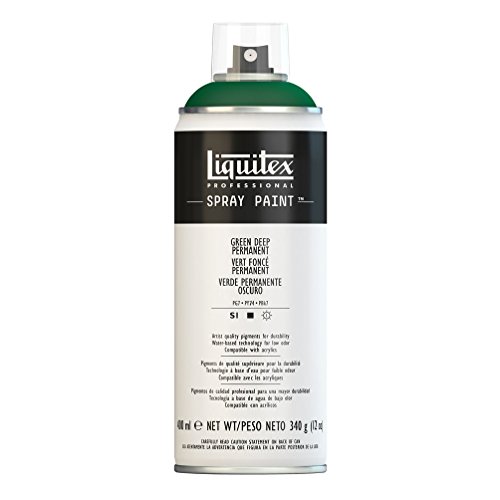 Liquitex 4450350 Professional Acryl Spraydose 400ml – Dunkelgrün permanent – Lichtecht, frostbeständig, mattes Finish, für Innen- & Außenbereich Liquitex 4450350 Professional Acryl Spraydose 400ml – Dunkelgrün permanent – Lichtecht, frostbeständig, mattes Finish, für Innen- & Außenbereich von Liquitex