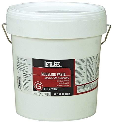 Liquitex 5536 Professional Modellierpaste für Acrylfarben für größere Strukturen, Skulpturen oder Basisreliefs - 3.78Liter von Liquitex