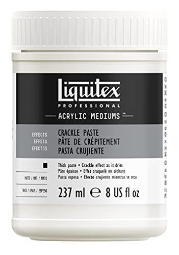 Liquitex 8308 Kraklierpaste für Acrylfarben zum Erzeugen von Krakelees für Vintage Effekte und Craquelé Effekte auf dem Malgrund - 237ml Topf Liquitex 8308 Kraklierpaste für Acrylfarben zum Erzeugen von Krakelees für Vintage Effekte und Craquelé Effekte auf dem Malgrund - 237ml Topf von Liquitex