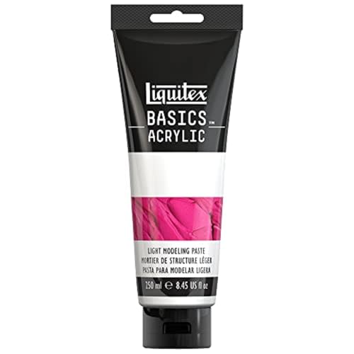 Liquitex 8870308 Basics Acrylfarbe Leichte Modellierpaste für Acrylfarben, eine opake Paste, ideal für 3D - Effekte, kann mit Farbe gemischt werden oder nach dem Trocknen bemalt - 250ml Tube Liquitex 8870308 Basics Acrylfarbe Leichte Modellierpaste für Acrylfarben, eine opake Paste, ideal für 3D - Effekte, kann mit Farbe gemischt werden oder nach dem Trocknen bemalt - 250ml Tube von Liquitex