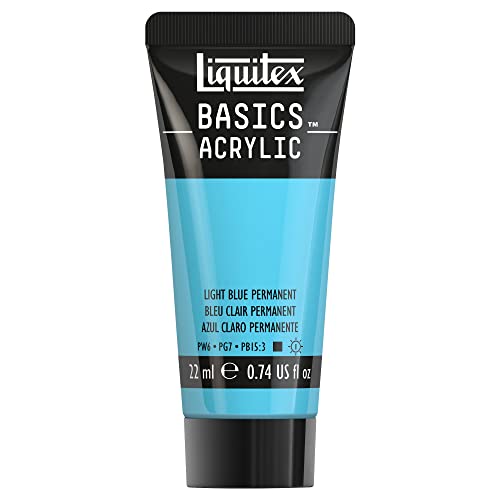 Liquitex 8870442​ Basics Acrylfarbe - Brillantlila​, 22ml Tube, lichtecht, wasserfest, zum Malen und Dekorieren von Holz, Metall, Keramik, Kunststoff, Leinwand von Liquitex