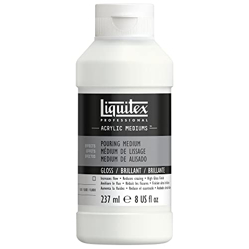 Liquitex 8870512 Professional Gieß- und Pouringmedium, wasserfest, nicht-vergilbend, flexibel, erhöht den Farbfluss - Gießmedium für Acrylfarben 237ml Flasche Liquitex 8870512 Professional Gieß- und Pouringmedium, wasserfest, nicht-vergilbend, flexibel, erhöht den Farbfluss - Gießmedium für Acrylfarben 237ml Flasche von Liquitex