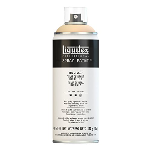 Liquitex Professional Spray Paint - Acrylfarbe, Farbspray auf Wasserbasis, lichtecht, 400 ml - Siena Natur von Liquitex