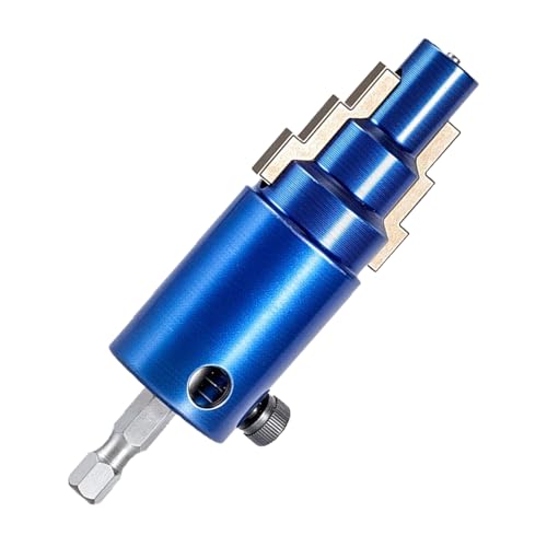 Abgebrochenes Gewinderohr Extraktor - Kaputter Wasserhahn Ausbauwerkzeug - Passend Für 13mm 20mm 25mm Rohr Robuster Wechsler Für Bohrmaschine Klempner Dusche Toilette Sprinkler Abfluss Spüle von Liqzirtu
