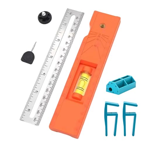 Anreißlineal,Verstellbarer Schiebezollstock | Tragbare Präzisions-Führungsschiene Mit Winkelskala Messwerkzeug 15 Bis 90 Grad Für Zimmermannsarbeit Zuschneiden Bauen Bohren Anreißlineal,Verstellbarer Schiebezollstock | Tragbare Präzisions-Führungsschiene Mit Winkelskala Messwerkzeug 15 Bis 90 Grad Für Zimmermannsarbeit Zuschneiden Bauen Bohren von Liqzirtu