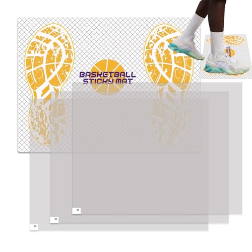 Basketball Schuhhaftmatte Tragbar Anti Rutsch Volleyball Haftmatte - | 43x30cm Klebematte Für Sportler Fußball Volleyball Basketball Fitnessübungen Court Practice Training Hinterhof Ausrüstung Schuhso Basketball Schuhhaftmatte Tragbar Anti Rutsch Volleyball Haftmatte - | 43x30cm Klebematte Für Sportler Fußball Volleyball Basketball Fitnessübungen Court Practice Training Hinterhof Ausrüstung Schuhso von Liqzirtu