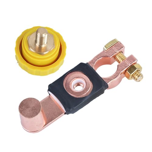 Batterie -Isolatorschalter - Messingleistung Schnittvorrichtung | Universeller Unterbrechung Controller für Automobile, Boot, LKW, Wohnwagen, LKW, Auto, Van, Energieverbindung Batterie -Isolatorschalter - Messingleistung Schnittvorrichtung | Universeller Unterbrechung Controller für Automobile, Boot, LKW, Wohnwagen, LKW, Auto, Van, Energieverbindung von Liqzirtu