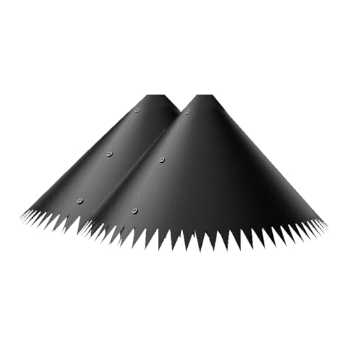 Eichhörnchenwächter für Stangen - 2pcs Vogelhaus Guard Eichhörnchen Baffle, Eichhörnchen Schallwand | Eichhörnchenwächter für Outdoor,Kleine Tierversorgung für Shepherd's Haken, Vogelhilfepol Eichhörnchenwächter für Stangen - 2pcs Vogelhaus Guard Eichhörnchen Baffle, Eichhörnchen Schallwand | Eichhörnchenwächter für Outdoor,Kleine Tierversorgung für Shepherd's Haken, Vogelhilfepol von Liqzirtu