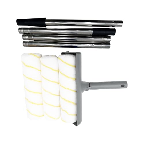 Farbroller,Professionelle Malerausrüstung Zubehör | Ergonomischer Farbroller Mit Teleskopstiel Für Wände, Möbel & Decken Innenraumgestaltung Heimwerkerprojekte Farbroller,Professionelle Malerausrüstung Zubehör | Ergonomischer Farbroller Mit Teleskopstiel Für Wände, Möbel & Decken Innenraumgestaltung Heimwerkerprojekte von Liqzirtu
