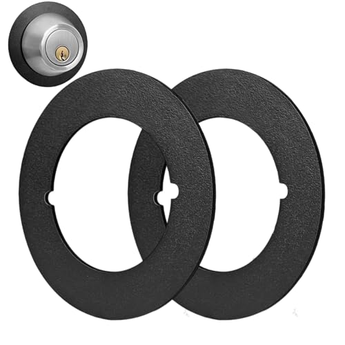 Griffabdeckung Füllplatte, Türschloss Befestigungsplatte -Schwerlast Montagehalterung | Zuverlässige Starke Metall Rückplatte Für Zuhause Schlafzimmer Wohnzimmer Badezimmer Büros Hotels Küchen Garage von Liqzirtu