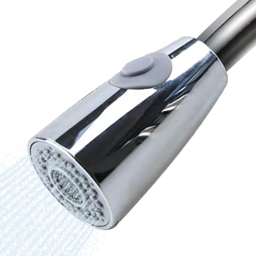 Küchensprühkopf - ABS ein verstellbarer Bachdüse, gebürstete Edelstahl -Wasserspender | Zuverlässiger Splash Proof Quick Connect -Ersatz für Haushaltswohnheimwohnheime Caravan Cabin Garage Workshop Küchensprühkopf - ABS ein verstellbarer Bachdüse, gebürstete Edelstahl -Wasserspender | Zuverlässiger Splash Proof Quick Connect -Ersatz für Haushaltswohnheimwohnheime Caravan Cabin Garage Workshop von Liqzirtu