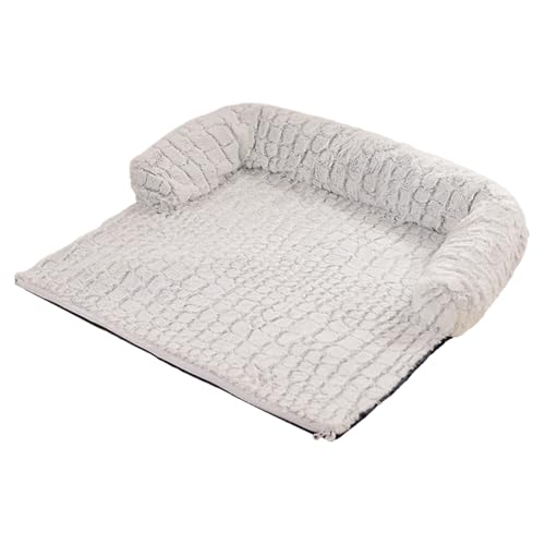 Liqzirtu Haustier Sofa Bett,Abnehmbarer Waschbarer Rutschfester Sofa Bezug Erhöhte Kante,Plüschige Hundematte - Für Schlafzimmer Wohnzimmer Balkon Terrasse Wohnung Liqzirtu Haustier Sofa Bett,Abnehmbarer Waschbarer Rutschfester Sofa Bezug Erhöhte Kante,Plüschige Hundematte - Für Schlafzimmer Wohnzimmer Balkon Terrasse Wohnung von Liqzirtu