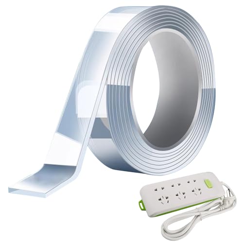 Liqzirtu Montage Streifen Stark, Klebeband Doppelseitig ‒Langlebig Wasserfest Wiederverwendbar Durchsichtig | Robustes Selbstklebendes Band Für Rahmen Teppiche Fahrzeug Trim Wanddeko Diy Projekte Liqzirtu Montage Streifen Stark, Klebeband Doppelseitig ‒Langlebig Wasserfest Wiederverwendbar Durchsichtig | Robustes Selbstklebendes Band Für Rahmen Teppiche Fahrzeug Trim Wanddeko Diy Projekte von Liqzirtu