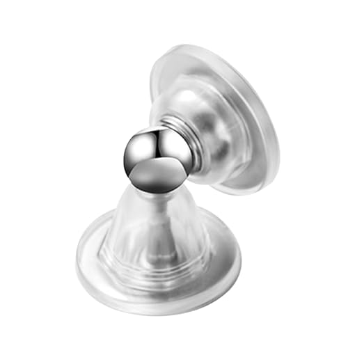 Magnettür Stopp - Silikon starker Saugnapfbecher, Bohrhalter | Hochwertige Uniquee -Türstopper für Badezimmer Schlafzimmer Küchenbüros Hotels Apartments Schlafstürme Wände Fußböden von Liqzirtu