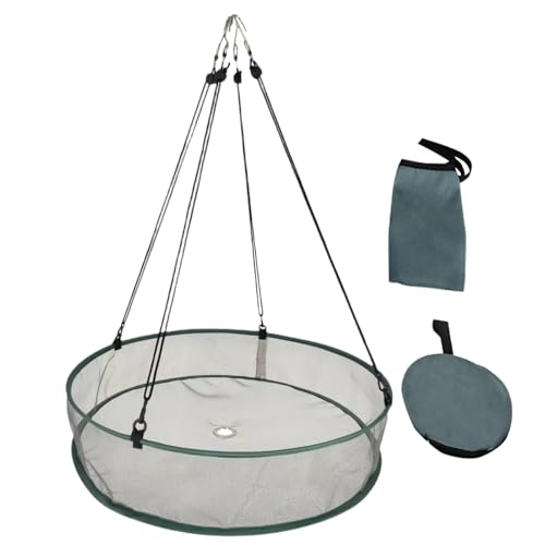 Mesh Rund Futterspender - Vogelfutter-Fangkorb, Vogelsamen Auffangschale | Vogel-Aussaatfänger Tablett, Ring Auffangschale Für Vogelfutter, Hochfester Platzsparender Vogelfutterring Für Außenbereich von Liqzirtu