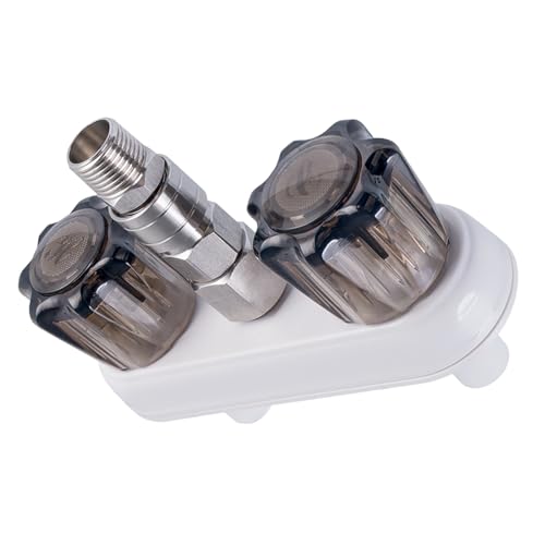 RV Badarmatur - Schnellanschluss Hochdruck Duschventil Adapter | Austausch Armatur für, Boot, Van, Reise Outdoor, Camping Wascheinrichtung Zubehör RV Badarmatur - Schnellanschluss Hochdruck Duschventil Adapter | Austausch Armatur für, Boot, Van, Reise Outdoor, Camping Wascheinrichtung Zubehör von Liqzirtu