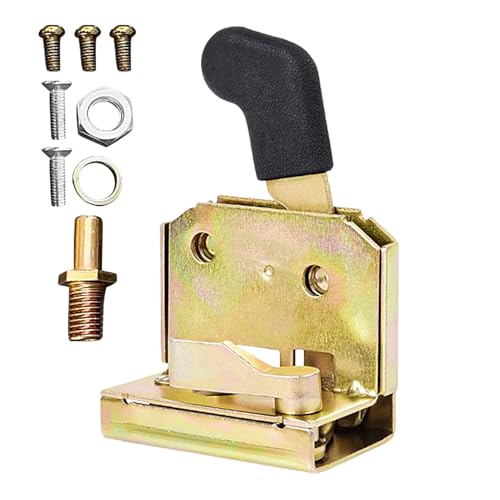 Starker Sicherheits, Metall Türverriegelung Traktor - Stabiler Türgriff Riegel | Hochwertige Ersatzteile Zubehör Für Gabelstapler Lieferwagen Transportfahrzeuge Traktoren Baumaschinen Schlepper von Liqzirtu